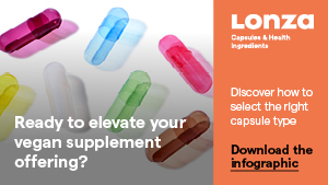 Meet demand for vegan supplements with Lonza